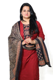 Elegant Red Ethnic cotton Kurti Collection