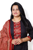 Elegant Red Ethnic cotton Kurti Collection