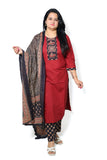 Elegant Red Ethnic cotton Kurti Collection