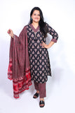 Bagh printed cotton suit