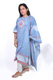 Linen cotton A-Line suit