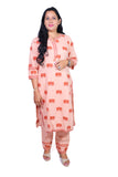 Handblock cotton suit