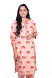 Handblock cotton suit