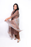 Soft kotadoriya with lining with pants and dupatta