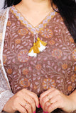 Soft kotadoriya with lining with pants and dupatta