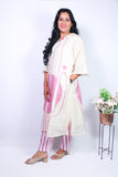 Linen cotton A-Line kurta pants